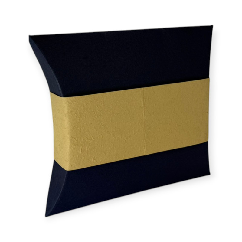 Biodegradable Urn - Navy & Tan