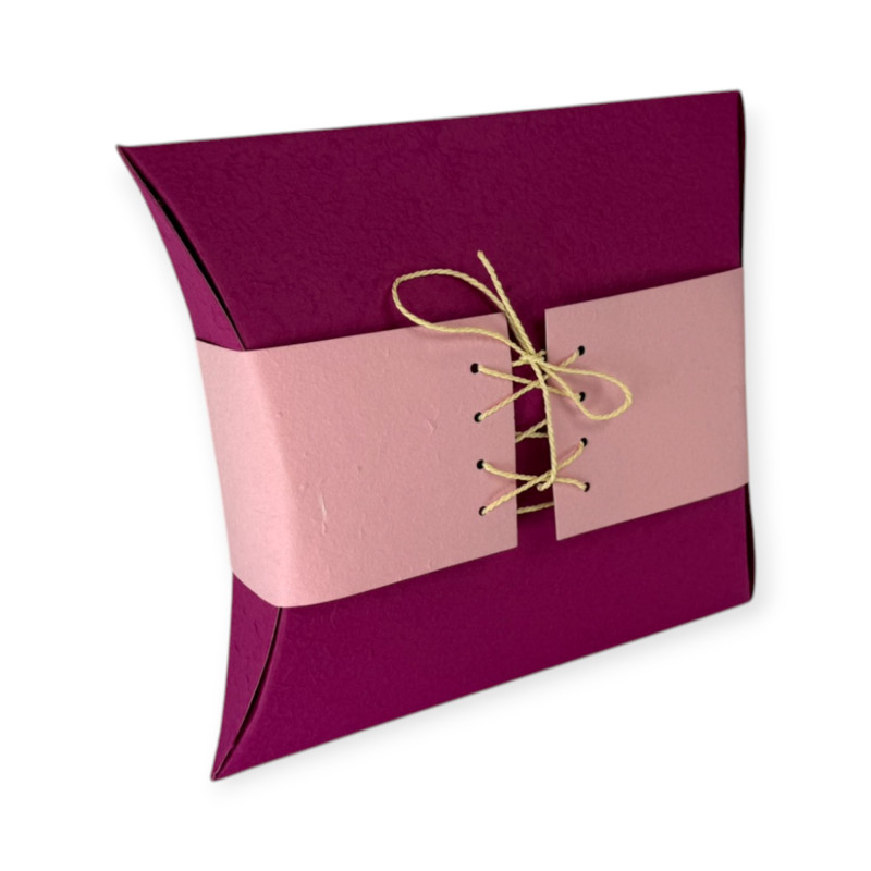 Biodegradable Urn - Magenta & Pink