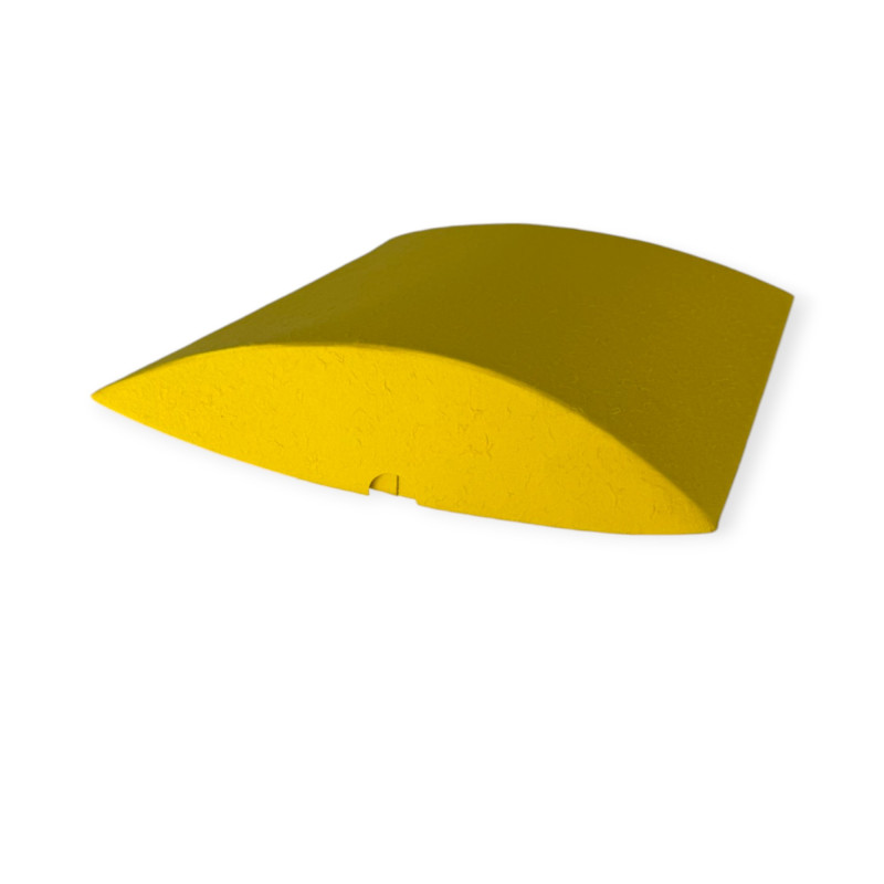 Biodegradable Urn - Yellow & Black