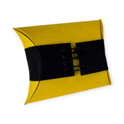 Biodegradable Sharing Urn - Yellow & Black