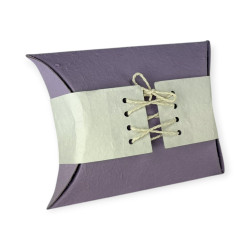 Biodegradable Sharing Urn - Lavender & White