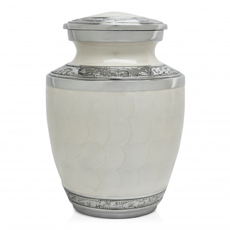 Radiant White Sharing Cremation Urn