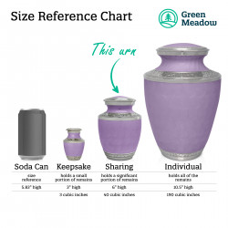 Regal Purple Sharing Cremation Urn