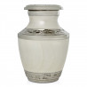 Radiant White Keepsake Urn