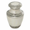 Radiant White Keepsake Urn