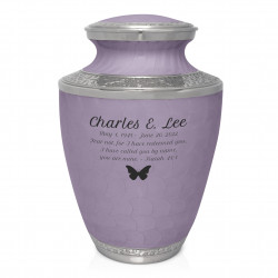 Regal Purple Cremation Urn