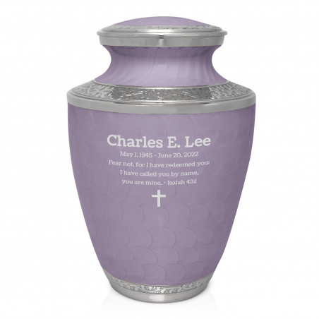 Regal Purple Cremation Urn