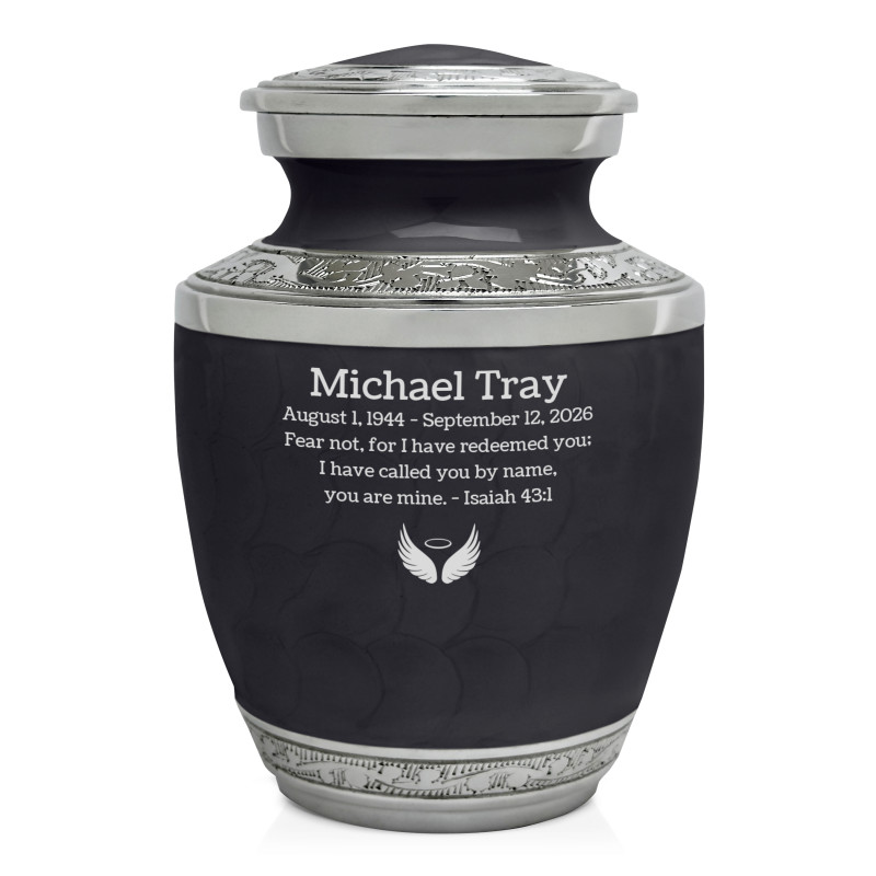 Ebony Black Sharing Cremation Urn