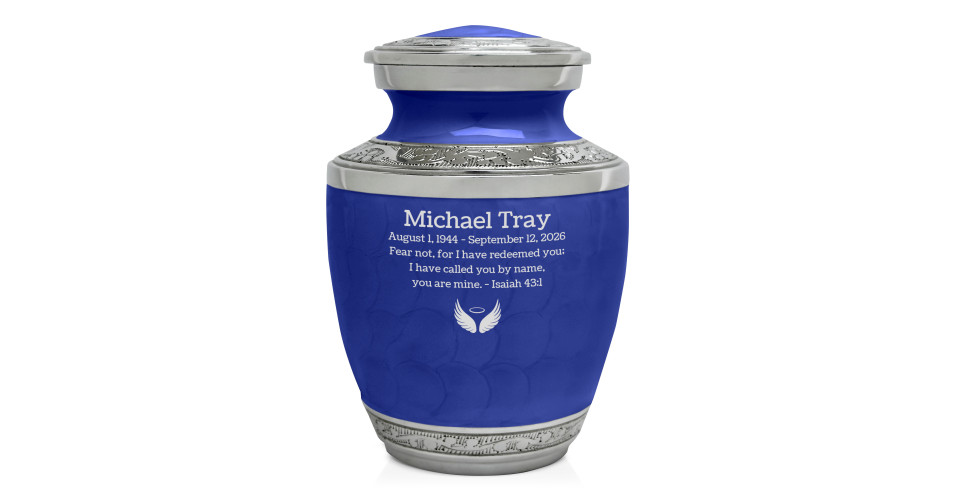 Royal Blue Sharing Cremation Urn