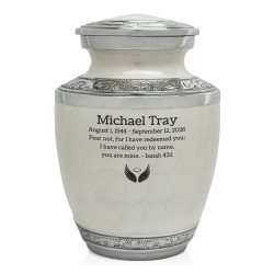 Radiant White Sharing Cremation Urn