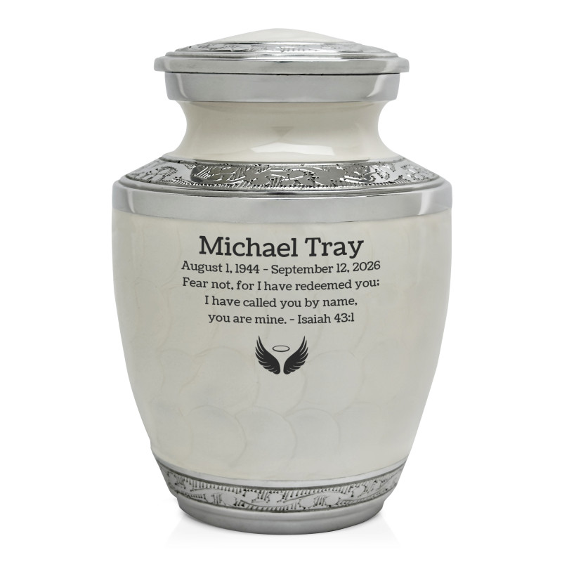 Radiant White Sharing Cremation Urn