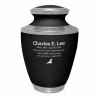 Ebony Black Cremation Urn