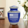 USA Flag Sharing Urn - Royal Blue
