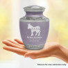 Democratic Donkey Sharing Urn - Regal Purple