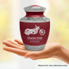 Motorcycle Sharing Urn - Rose Red