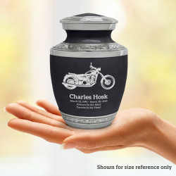 Motorcycle Sharing Urn - Ebony Black