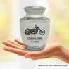 Motorcycle Sharing Urn - Radiant White