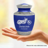 Motorcycle Sharing Urn - Royal Blue