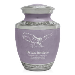Eagle Sharing Urn - Regal Purple