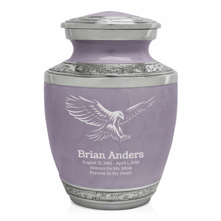 Eagle Sharing Urn - Regal Purple