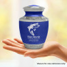Bass Fishing Sharing Urn - Royal Blue