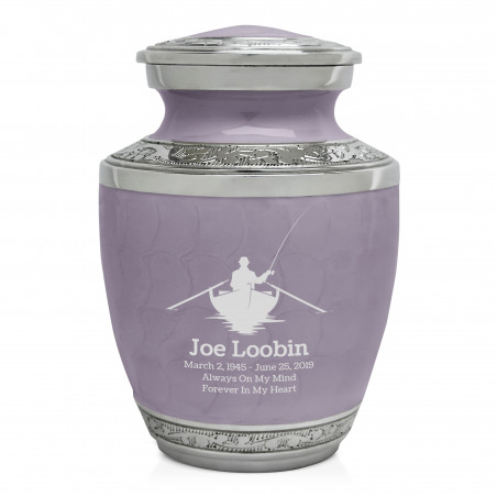 Fishing Boat Sharing Urn - Regal Purple