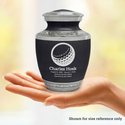Golf Ball Sharing Urn - Ebony Black