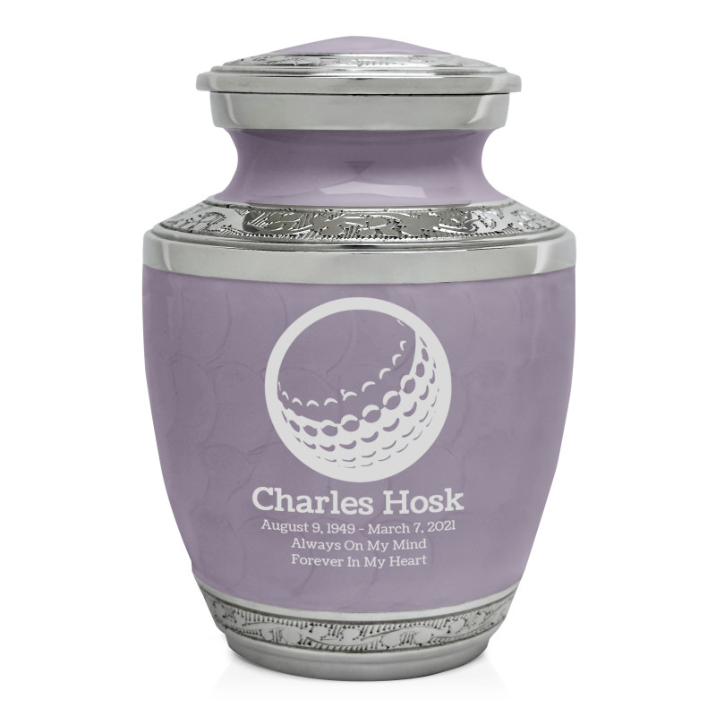Golf Ball Sharing Urn - Regal Purple