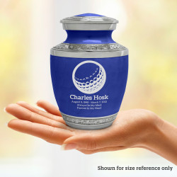 Golf Ball Sharing Urn - Royal Blue
