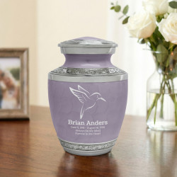 Hummingbird Sharing Urn - Regal Purple