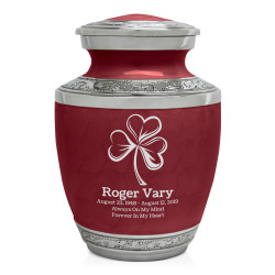Shamrock Sharing Urn - Rose Red