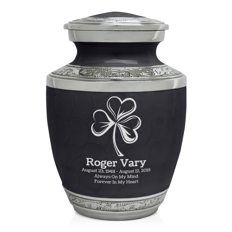Shamrock Sharing Urn - Ebony Black