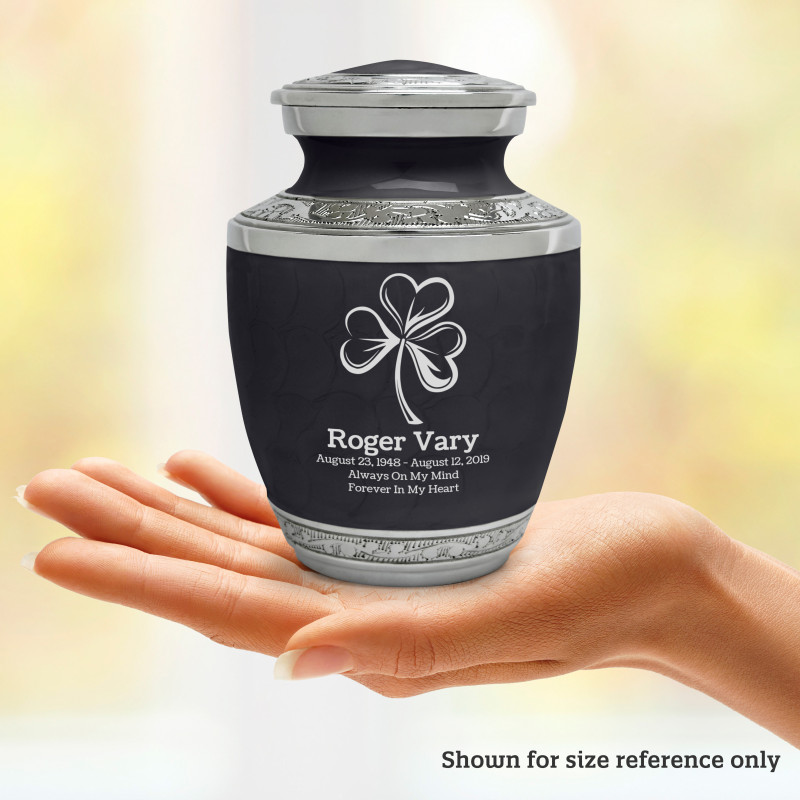 Shamrock Sharing Urn - Ebony Black