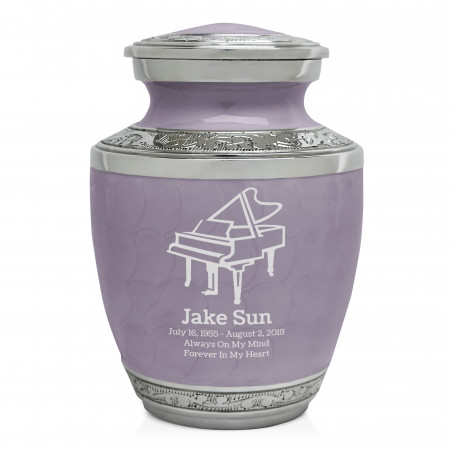 Piano Sharing Urn - Regal Purple