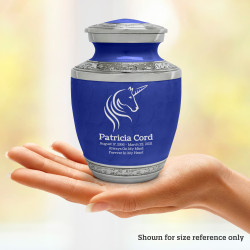 Unicorn Sharing Urn - Royal Blue