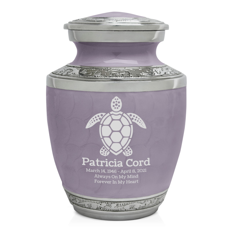 Sea Turtle Sharing Urn - Regal Purple