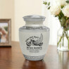 Riding with Angels Motorcycle Sharing Urn - Radiant White