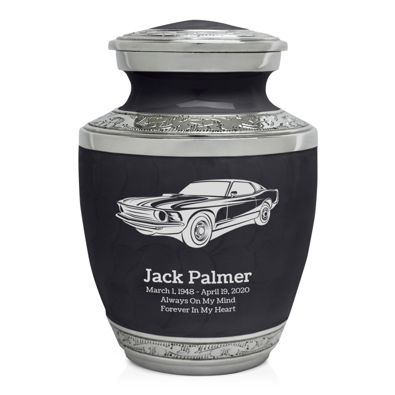 Muscle Car Sharing Urn - Ebony Black