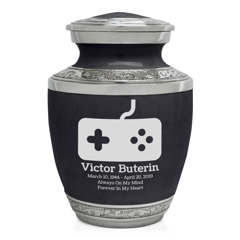 Gaming Sharing Urn - Ebony Black