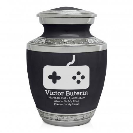 Gaming Sharing Urn - Ebony Black