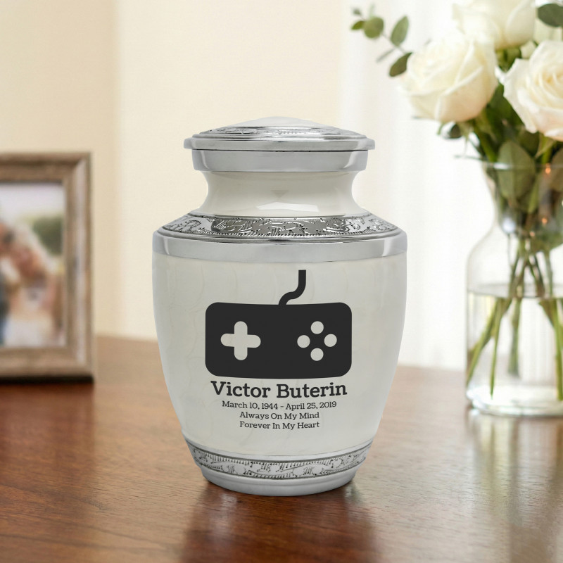 Gaming Sharing Urn - Radiant White