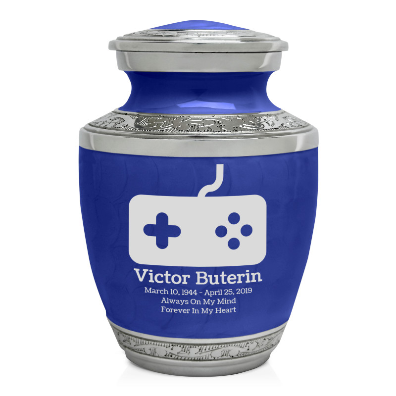 Gaming Sharing Urn - Royal Blue