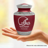Football Helmet Sharing Urn - Rose Red