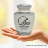 Football Helmet Sharing Urn - Radiant White