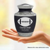 Football Sharing Urn - Ebony Black