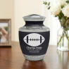 Football Sharing Urn - Ebony Black
