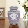 Football Sharing Urn - Regal Purple