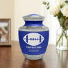 Football Sharing Urn - Royal Blue