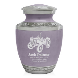 Classic Tractor Sharing Urn - Regal Purple