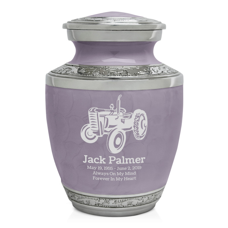 Classic Tractor Sharing Urn - Regal Purple